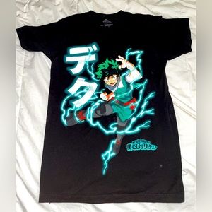 My Hero Academia Men’s Black Deku T-Shirt